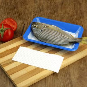 Good Quality Food Grade Eco-friendly Absorbent Meat Pad 130x90mm Custom Size Available - Product Image 2