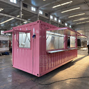 Conteneur préfabriqué pour la restauration mobile, cuisine commerciale, restaurant de rue, conteneur maritime transformé en remorque alimentaire - Product Image 4