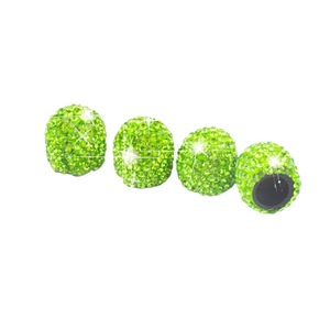 Rhinestone Encrusted Valve <b>Cap</b> For American Valve <b>Stem</b> Car Tire Accessories Crystal Decorative Replacement <b>Caps</b> - Product Image 5