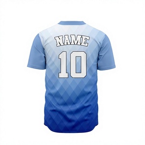 Maillot de baseball personnalisé pour hommes et femmes, uniforme d'équipe, boutonné, sublimation, vente en gros - Product Image 2