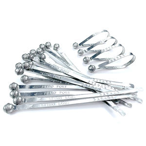 Serrure de conteneur à usage unique robuste en fer blanc, type boule, scellé métallique à <span class=keywords><strong>sangle</strong></span>, haute sécurité, serrure douanière, serrure métallique pour expédition - Product Image 1