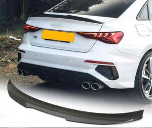 Alerón trasero de fibra de carbono para Audi <span class=keywords><strong>A3</strong></span> <span class=keywords><strong>S</strong></span> <span class=keywords><strong>Line</strong></span> S3 RS3 8Y Sedan Saloon 2021 2022 <span class=keywords><strong>2023</strong></span> - Product Image 3