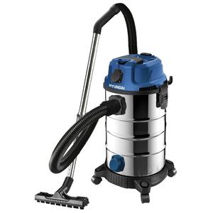 Aspiradora Hyundai de 25L y 1400W de Acero Inoxidable para Húmedo y Seco - Product Image 1