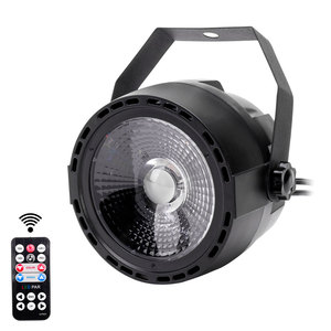 Lumière UV PAR COB LED pour effets de scène DJ, lumière <span class=keywords><strong>noire</strong></span> avec télécommande 7 canaux DMX activée par le son pour discothèque, karaoké, fête, mariage - Product Image 2