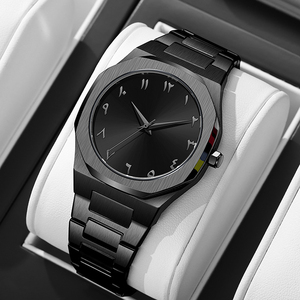 Men's Quartz Watch Casual Business Stainless Steel Men's Watch Double <b>Calendar</b> Luminous Waterproof Wristwatch - Product Image 2