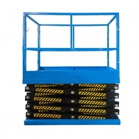 Table élévatrice à ciseaux électrique 3M en acier, multi-tension, 100 kg-10 tonnes, 2500x1500 mm, certifiée CE