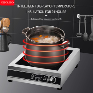 Xeoleo Thiết Kế Phẳng Thương Mại Bếp Cảm Ứng 3500W Cảm Ứng Cookertop Bếp Cảm Ứng Với Thời Gian Điều chỉnh Nhiệt Độ - Product Image 5