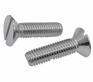 Vis à tête fraisée fendue en acier inoxydable 304, vis à tête plate GB68, M1.2 - Product Image 3