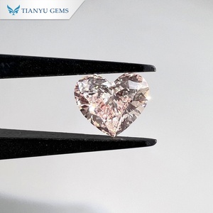 <span class=keywords><strong>Diamante</strong></span> Cultivado en Laboratorio Tianyu Gems <span class=keywords><strong>de</strong></span> 0.5ct, Corte Corazón <span class=keywords><strong>Rosa</strong></span> Fantasía, para Anillos <span class=keywords><strong>de</strong></span> Joyería - Product Image 3