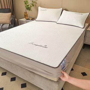 Conjunto de Cama Personalizado de Verão em Tecido Trançado, 2/3 Peças, Padrão Cênico, Ecológico, 100% Poliéster, Capa Ajustável e Fronhas - Product Image 3