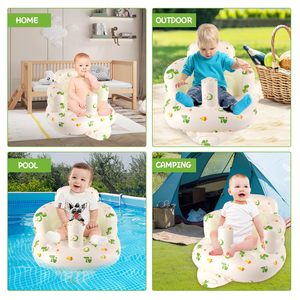 Asiento Inflable Multifuncional para Bebés, Silla Plegable para Bebés de 3 a 36 Meses, para Hotel, Baño, Sala de Estar, Aprendizaje de Sentarse - Product Image 5