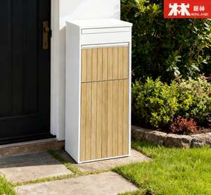 विलैंड पार्सल ड्रॉप बॉक्स मेलबॉक्स आउटडोर वाटरप्रूफ पार्सल डिलीवरी बॉक्स बड़े धातु पार्सल बॉक्स - Product Image 1