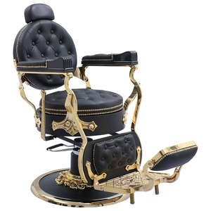 Fauteuil de Barbier Professionnel Vintage pour Salon de Coiffure Homme - Product Image 3