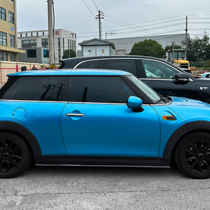 Amp-Z Side Skirt Spoiler Kit For <b>Mini</b> Cooper F56 F57 2014-2024 <b>Piano</b> Black Carbon Fiber Texture Matte Finish - Product Image 1