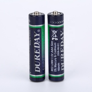 Ağır 1.5V AAA boyutu R03P um-4 no. 7 çinko karbon kuru pil r03p el feneri ve saat için - Product Image 2
