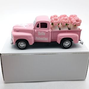 Auto <span class=keywords><strong>d</strong></span>'<span class=keywords><strong>Epoca</strong></span> Classica, <span class=keywords><strong>Camion</strong></span> per San Valentino, Pickup Vintage in Lega da 13cm - Product Image 4