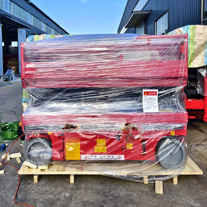 Platform Angkat Gunting Elektrik Mini Kendaraan Stasioner 320KG, Mobil Pengangkat Sendiri, Penjualan Langsung - Product Image 4