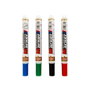 Marcadores de Pizarra Blanca Recargables, Borrables, No Tóxicos, de Primera Calidad, Color Negro, para la Escuela - Product Image 1