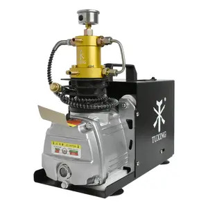 GP 4500psi Manual Stop 110V 220V Single Cylinder Air Cooled Electric compressor 4500psi 300bar PCP Wholesale Paintball