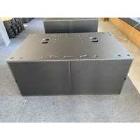 Caisson de basses professionnel de scène audio 2*21 pouces 3000W Système de sonorisation basse puissante 21 pouces Caisson de basses professionnel de scène audio