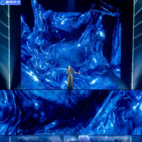 Pantalla LED para Eventos Pushunled, 4K 3D, Alquiler de Pantallas LED Publicitarias P4.81, Fondo para Bodas, Pantalla de Video de Alta Resolución de China