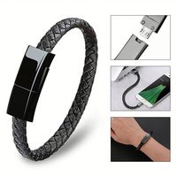 Câble de charge rapide USB 2.4A pour iPhone, câble de charge Micro USB C pour téléphone Samsung, câble de transfert de données