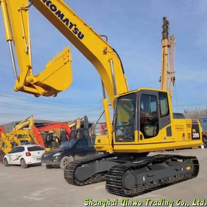 Komatsu เครื่องขุด PC200มือสองน้ำหนัก20ตันพร้อมตลับลูกปืนปั๊มกระปุกเกียร์เครื่องยนต์ญี่ปุ่นดั้งเดิม - Product Image 3