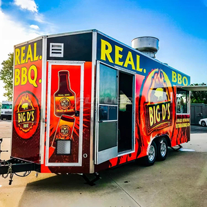 Nouveau chariot alimentaire mobile <span class=keywords><strong>pas</strong></span> <span class=keywords><strong>cher</strong></span>, modèle de <span class=keywords><strong>camion</strong></span> de cuisine mobile, remorque de concession, chariot à kebab personnalisé - Product Image 1