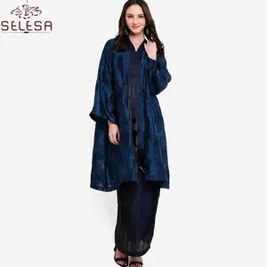 2020 时尚法国 Jilbab 穆斯林服装伊斯兰在中国时尚 Baju Kurung