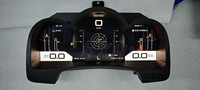 HXHY Instrumen Cluster Digital LINUX Original Terbaru untuk Mobil, LCD Speedometer, Dashboard Player untuk Toyota Hilux/Fortuner 2005-2024