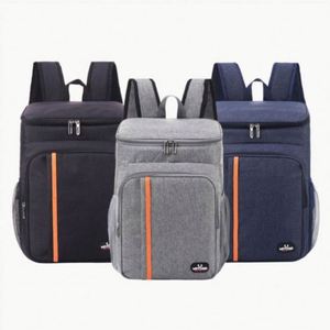 Custom Logo Oxford Portable <b>Thermal</b> Insulation Cooler <b>Backpack</b> Leak Proof Travel Picnic Food Storage Bag - Product Image 3