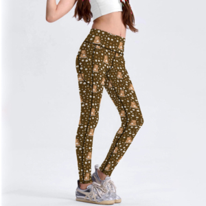 Pantalones de Yoga de Cintura Alta con Estampados Personalizados de Bajo Pedido Mínimo, Leggings con Bolsillos para Mujer, Tallas Grandes, Imprimibles - Product Image 6