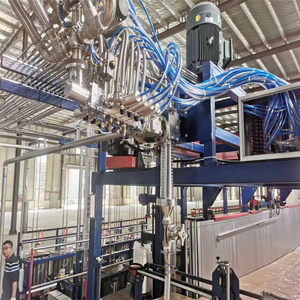 Mousse horizontale continue automatique faisant la <span class=keywords><strong>ligne</strong></span> de machine avec des composants de noyau de PLC - Product Image 2