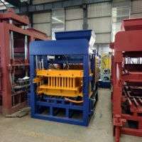 Máquina Automática Hidráulica para Fabricación de Bloques de Hormigón QT4-15B para Producción de Bloques Huecos