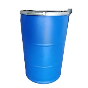 Factory Direct Sale Food Grade Top Open Lid Waterproof Large Capacity 200Litre Plastic Drums