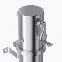 FL-3500 Purificateur d'eau domestique manuel le plus vendu, grand débit, sous évier, en acier inoxydable, autonettoyant, durée de vie du filtre de 12 mois