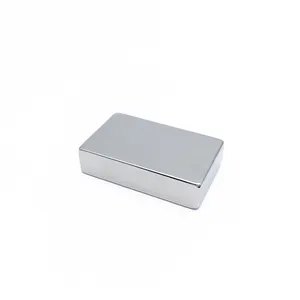 Manufacturer Wholesale N52 Super Strong Rectangle Neodymium Magnet Strong Block Neodymium Magnet Magnetic Material