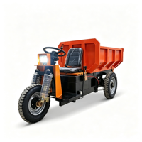 Tricycle électrique de chantier Sinman ZL150E à chargement lourd, benne basculante, 1,5 tonne, moteur, boîte de vitesses, pompe, roulement, économie d'énergie, Chine Hubei