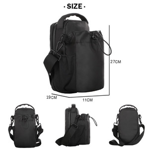 Nouveau design de sac de sport magnétique sac de fitness noir personnalisé fournisseur de gym avec sac pour bouteille - Product Image 3