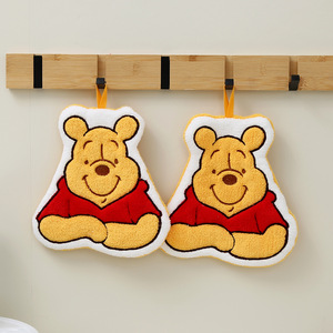 New Coral Fleece Cartoon Kuromi Cute Hanging Quick-Dry Absorbent Kitchen Sanitation <strong>Hand</strong> Wiper - Product Image 4