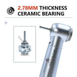 Tandheelkundige Hoge Snelheid Handstuk 3 Manier Spray Drukknop Roterende Turbine Hoge Snelheid Tandheelkunde Instrument Standaard Kop 2 Gat - Product Image 4