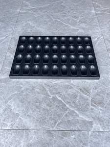 Plaque de cuisson commerciale antiadhésive <span class=keywords><strong>série</strong></span> 36, moule à madeleines, moule commercial antiadhésif multi-lignes pour coquilles longues - Product Image 5