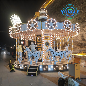 Chất lượng hàng đầu <span class=keywords><strong>Carousel</strong></span> cưỡi ngựa ngoài trời công viên chủ đề vui vẻ đi vòng <span class=keywords><strong>Carousel</strong></span> để bán - Product Image 1
