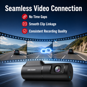 Caméra de tableau de bord miniature D6 4K IPS à objectif unique 1 canal, vision nocturne ultra HD WiFi, capteur G, vue ultra large, <span class=keywords><strong>enregistreur</strong></span> vidéo de voiture noir - Product Image 2