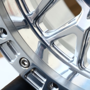 HTOR 16 17 18 19 20 pulgadas ruedas plateadas Beadlock 8 agujeros 8x165,1 8x170 4x4 ruedas forjadas todoterreno para RAM 2500 3500 F250 F350 - Product Image 5