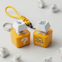 Custom MX Switch Keyboard Keycaps Diy Fidget Button Keychain MOA OEM Cherry Printed Logo Keycaps Mechanical Keyboard Caps