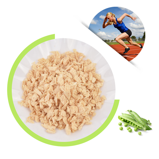 ISO Factory Supply Food Grade Organic Textured Pea Protein