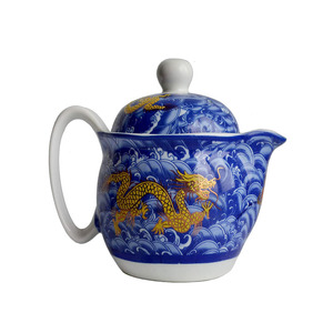 Gốm Ngọn Hải Đăng Ấm Trà Thủ Công Dân Gian Bán Buôn Sứ Moroccan Fancy Thiết Kế Tea Pot - Product Image 4