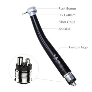 Nuovo colorato cina turbina dentale sedia Pieza De Mano dentale motore elettrico cuscinetto tubo manipolo dentale ad alta velocità - Product Image 5