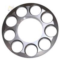 Plaque de distribution d'huile pour excavatrice 320C 320D 323D, accessoires de pompe hydraulique SBS120, plongeur à neuf trous pour chemise de pompe